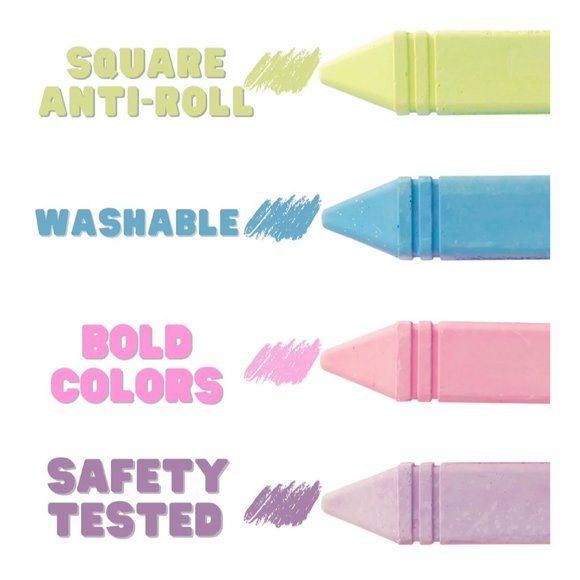 Sidewalk Chalk 32-Piece Set - Picture 8 of 13